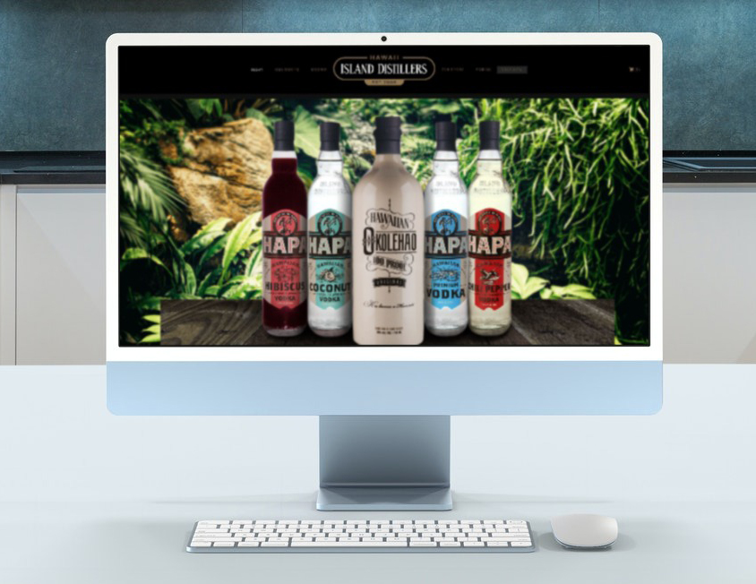 island distillers website gallery