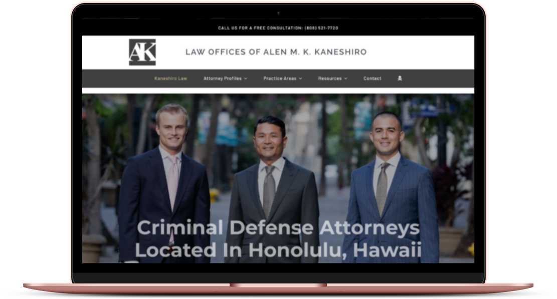 The Hawaii Agency Attorney Web Design Hawaii gallery