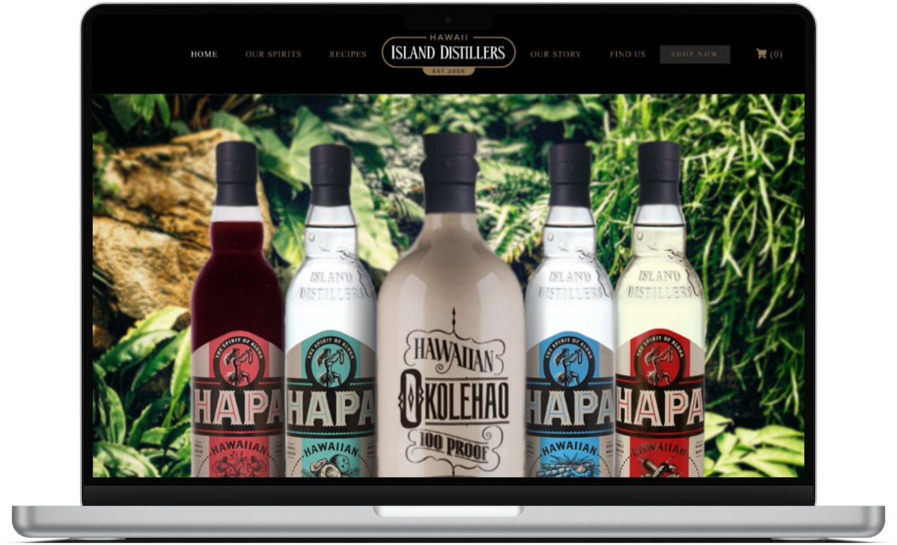 The Hawaii Agency – Brewing Company Web Design