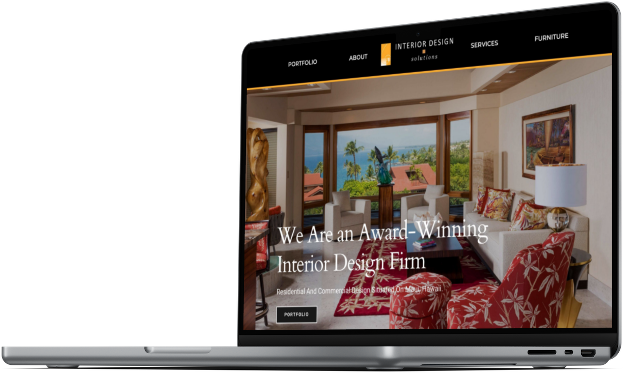 Web Design for Interior Design – The Hawaii Agency